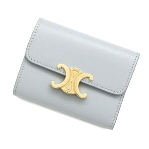 Celine Triomphe Compact Bi fold Wallet